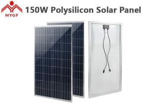 Wholesale Easy Operation Polycrystalline Solar Panel 150 Watt Low Iron Tempered Glass from china suppliers