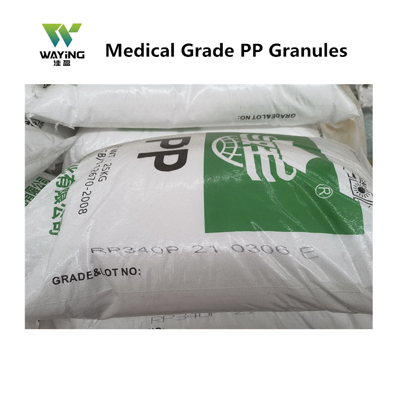 Antistatic PP Natural Granules Medical Grade For Syringes