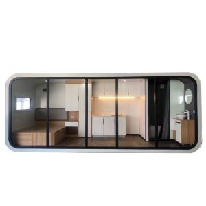 Wholesale Modern Style Single Apartment Glass Sunshine Room Apple Cabin from china suppliers