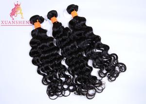 Wholesale 100 Unprocessed Brazilian Human Hair Extensions , Weave Loose Wave Virgin Hair from china suppliers