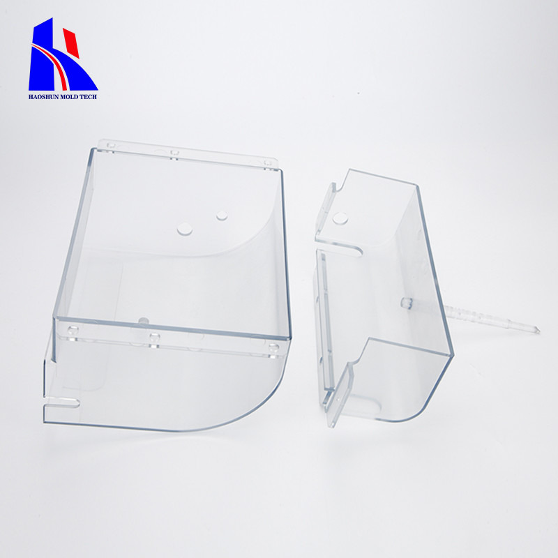 Custom Design PETG Plastic Injection Molding Parts Transparent Clear Smooth Glossy