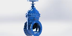 Wholesale Corrosion Resistant Soft Sealing Flange Type Water Gate Valve With Manual / Electric Operation from china suppliers