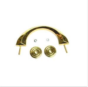 Wholesale Europe Style Golden Plastic Outside Metal Coffin Handles H9009 from china suppliers