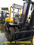 Japan TCM FD50 Second Hand Fork Lift Trucks 5 Ton Hydraulic System
