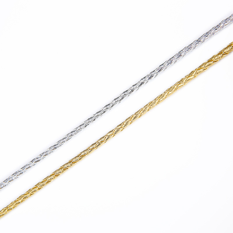 DIY Craft 2 Braided Rope 5mm Black Double Braided Nylon Rope