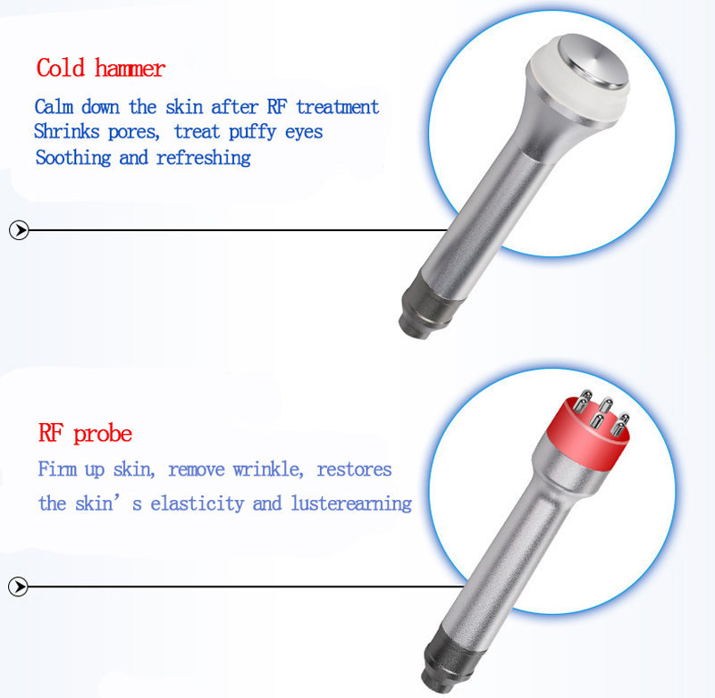 7 In 1 H202 Facial Cleaning RF Jet Facial Machine Skin Tightening