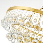 Commercial Modern Crystal Flower Chandelier Elegant Ceiling Light Led Pendant