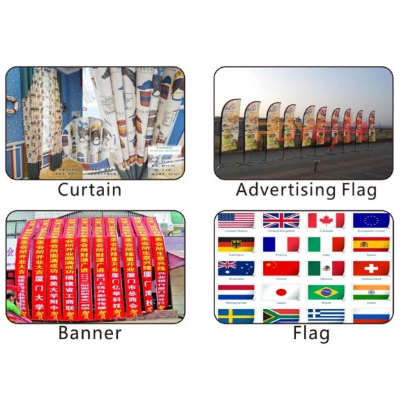Digital Epson Head Printer Flag / Banner Printing Machine 1 Year Warranty