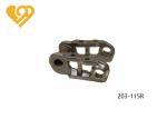 Yellow / Black Track Chain Link 140-L For Aftermarket Undercarriage Parts