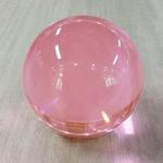 Factory wholesale colored solid resin ball 70mm/80mm/90mm/100mm transparent