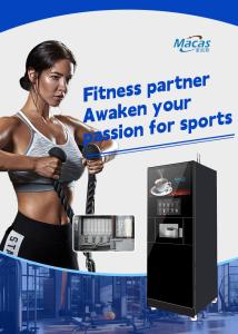 Wholesale GYM Supply Protein Shake Vending Machines With 27inch Advertising Screen from china suppliers