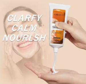 Wholesale Wholesale Korean Cosmetics Face Wash Facial Cleanser 100ml Face Cleansing Turmeric Cleanser Foam Face Wash Cleanser from china suppliers