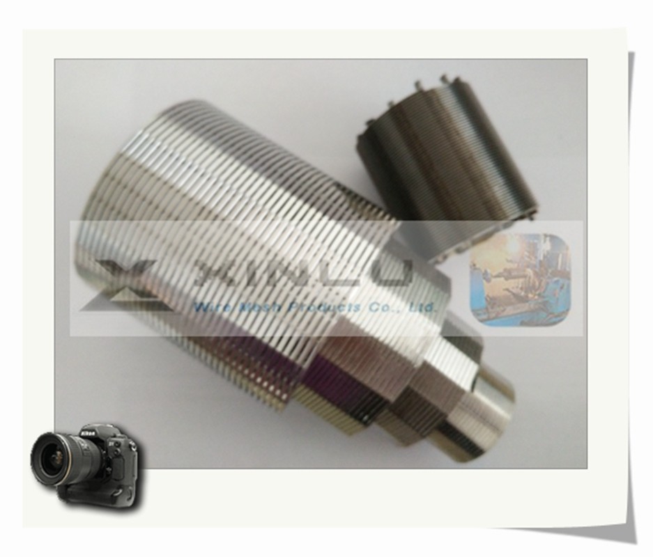 SS201 SS205 Wire Wrapped Screen V Shape Strainer Oil Well Screen