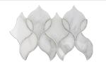 Irregular Waterjet Mosaic Tile , Mosaic Bathroom Floor Tile For Hotel Reception
