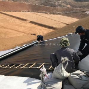Wholesale HDPE Pond Liner for Mining Reservoir Dam Fish Pond Shrimp Farm Thickness 0.1mm-2.5mm from china suppliers
