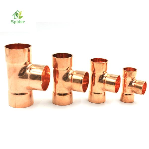 3 Way Elbow Connector Tee Air Conditioner Fitting Louver / Flat / Corrugated