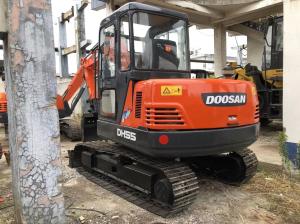 Wholesale Compact Doosan DH55 Used Digger Doosan 5 Ton Excavator With ISUZU Engine from china suppliers