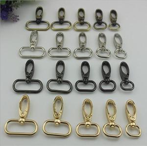 Wholesale Bag parts various color 4 size metal swivel eye dog leash snap hook wholesales from china suppliers
