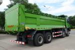 8000mmx2450mmx1600mm Cargo Tank Used HOWO Dump Truck Chinese Sinotruck 100 Ton