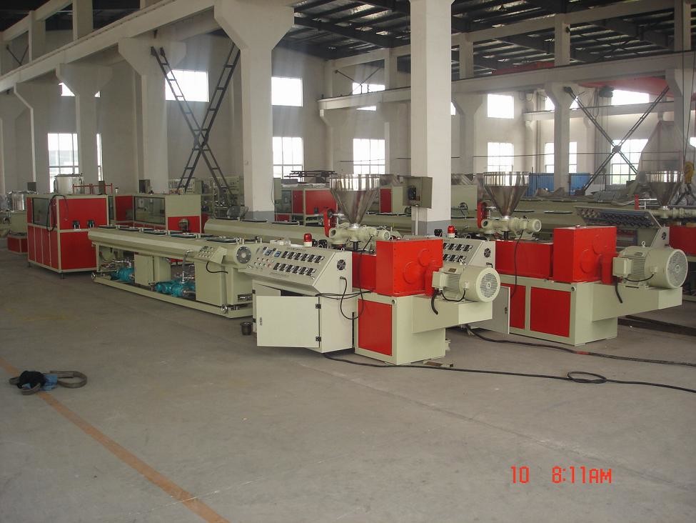 ABB Inverter 160mm 120kg/H Pvc Pipe Extruder