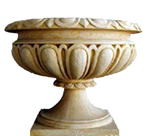 Wholesale Custom Color Cast Iron Flower Pots Urn Planter For Landscape / Theme Park from china suppliers