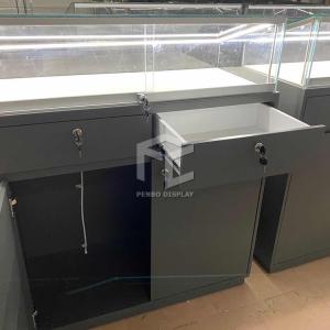 Wholesale 8mm Tempered Glass Museum Display Showcase Monomer Design from china suppliers