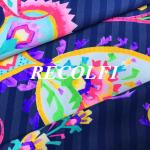 Activewear Fabric Made Of Plastic Ink Jet Digital Print Colors Fashion
