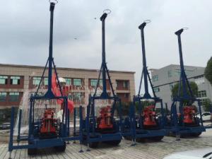 Wholesale Small Diamond Drill Rig Crawler Mounted 100 Meters Seperated Water Pump from china suppliers