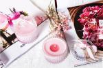 Luxury Glass Cylinder Candle Holder Tent Shape SGS CE Certification