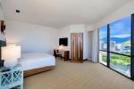 Hua Hin Tourist Resort Hotel room furniture made wood structure with fabric bed