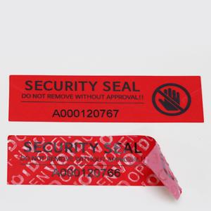 Wholesale Tamper Evident Seal Label Void Warranty Security Sticker For Food / Car from china suppliers