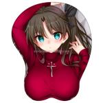 280g or 320g Thickness Customized Silicone Mouse Pad with Sexy Girl Breast Wrist