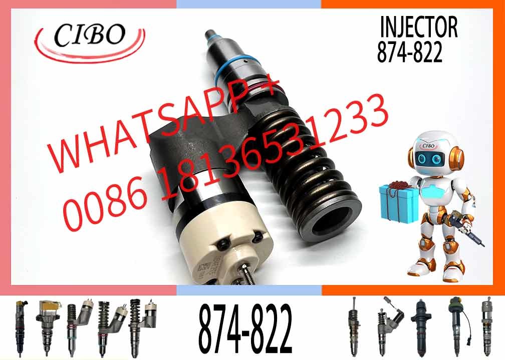 common rail injector 874-822 10R-0967 10R-1258 CH12082 10R0963 212-3463 137-2500 10R-1268 for C+ C10 diesel engines
