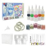 DIY Tie Dye Kits company wholesale with Rubber Bands, Gloves, Plastic Film for