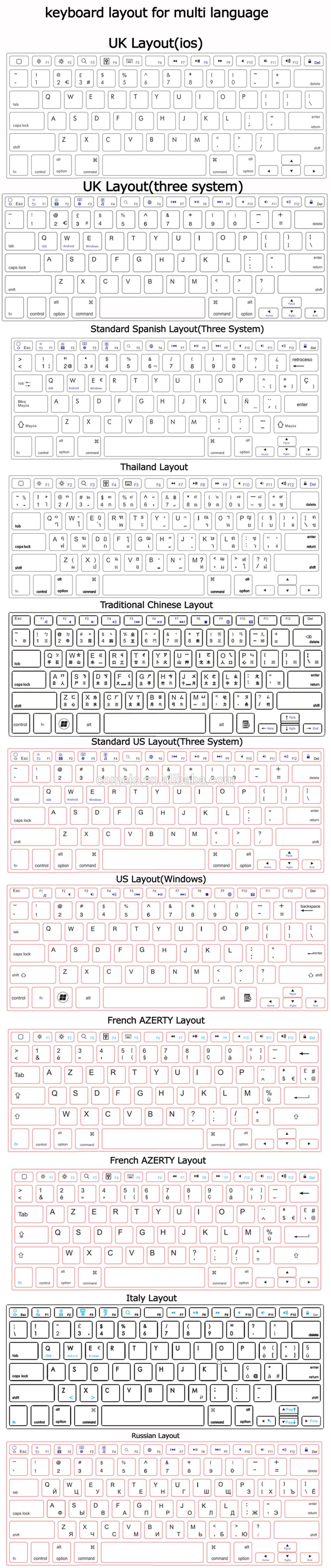 BT Wireless Portable Bluetooth Keyboard For Apple Ipad Android Tablet