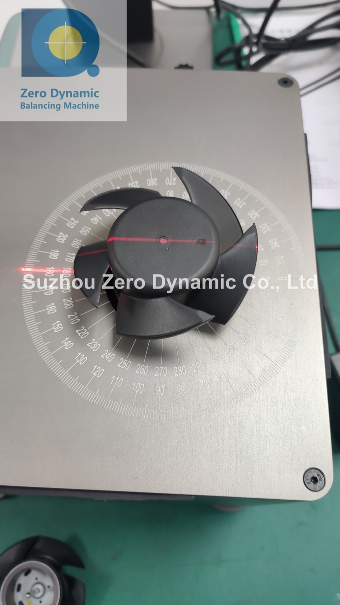 Brushless Cooling Fan Blade Balancing Machine Manufacturers Desktop Type Fan Balancer