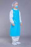 Oil Proof 25gsm CPE Disposable Protective Gowns