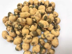 China Low Fat Vegan Healthy Roasted Green Bean Snack BBQ Flavor on sale