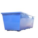 Durable Steel Skip Bins 2CBM - 50CBM Size X Ray Welded Joints