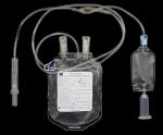 Hospital Sterile Blood Tubing Set Single 250ml PVC Disposable Blood Bag