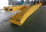 3 Segment Demolition Long Reach Excavator Booms , High Reach Arm