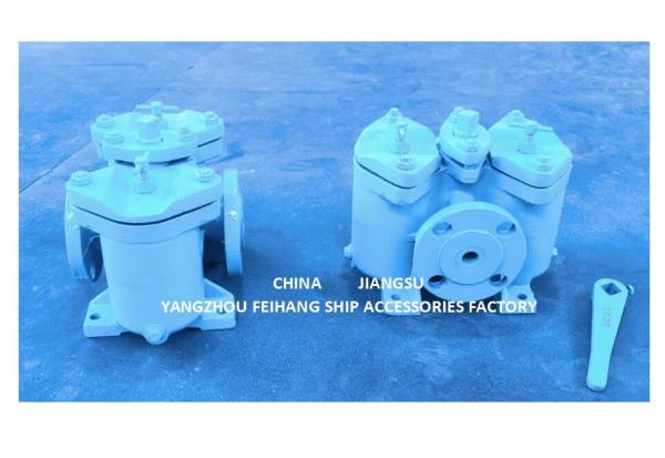 Marine Duplex Oil Straines & Marine Duplex Basket Strainers Model As25 Cb/T425