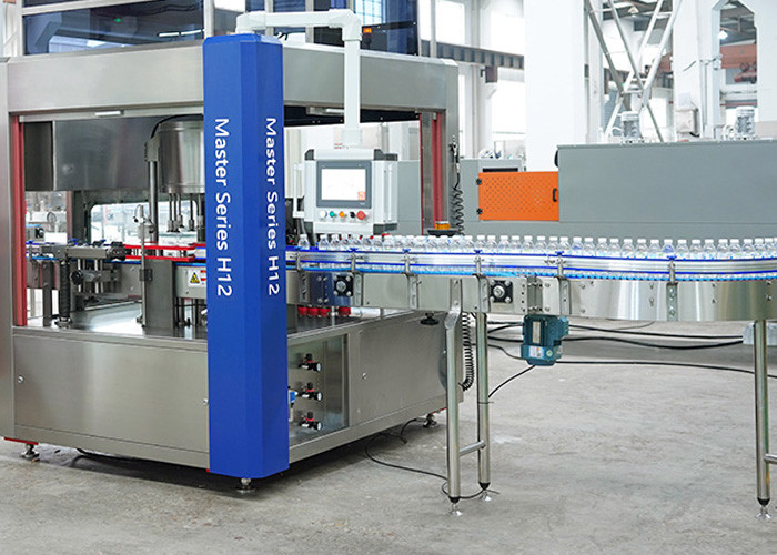 220V Rolling Round Bottle Sticker Labeling Machine 9000 bottles/Hour