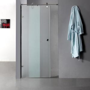 Wholesale Safety Clear Shower Room Glass Door For Hotel Shower Cabins from china suppliers
