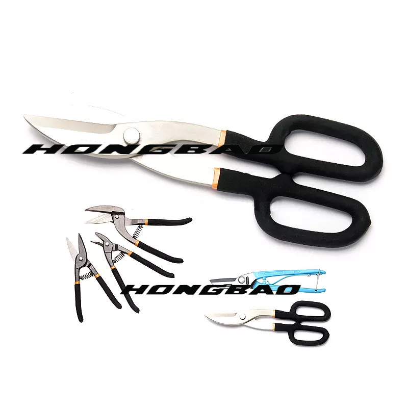 9 9.5 12" Iron Metal Foils Working Cutter Snip Tinner Canning Tinman Snips Cutting