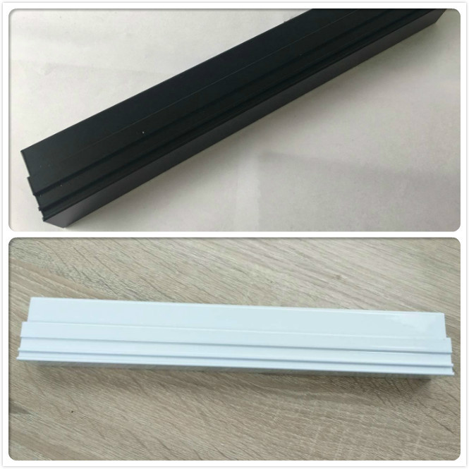 T5 / T6 Powder Coated Aluminium For Window / Door Square Shape