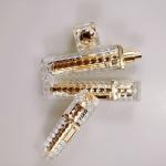 30ml 50ml 100ml Gold Luxury Emballage Cosmetique Acrylic Cosmetic Packaging