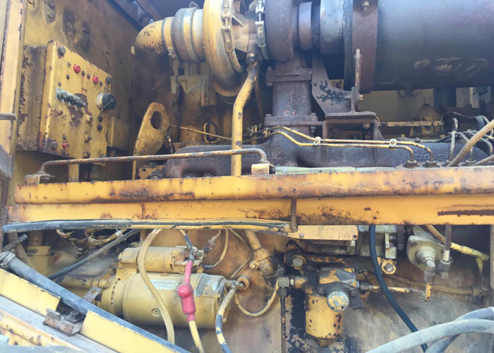 Front Discharge Used CAT Wheel Loader 966F2 Original Made In Japan