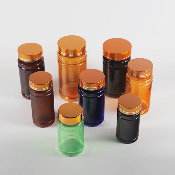 Pharmaceutical Packaging Tablet Medicine Bottle with Tamper-Proof Cap Label BPA