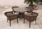 (5pcs)=4pcs chair+1pcs table.